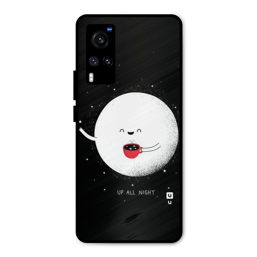 Up All Night Metal Back Case for Vivo X60