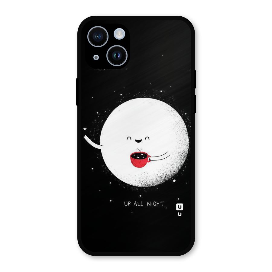 Up All Night Metal Back Case for iPhone 14