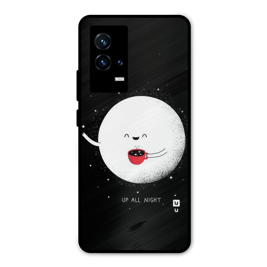 Up All Night Metal Back Case for iQOO 9 5G
