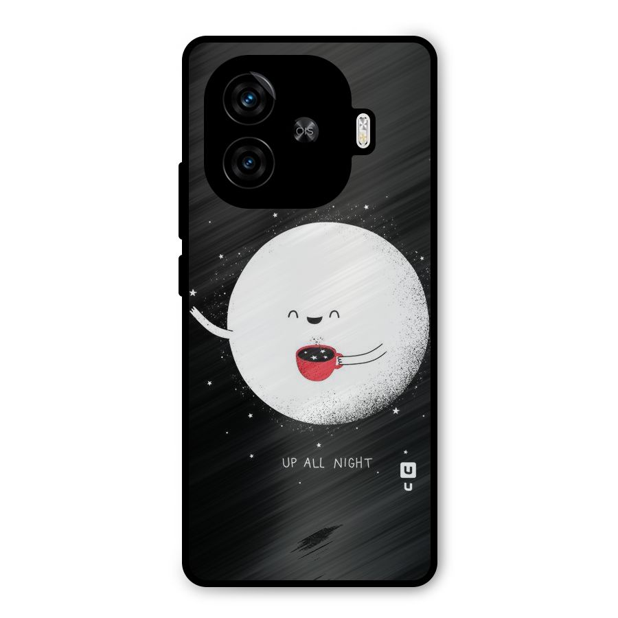 Up All Night Metal Back Case for iQOO Z9 Turbo