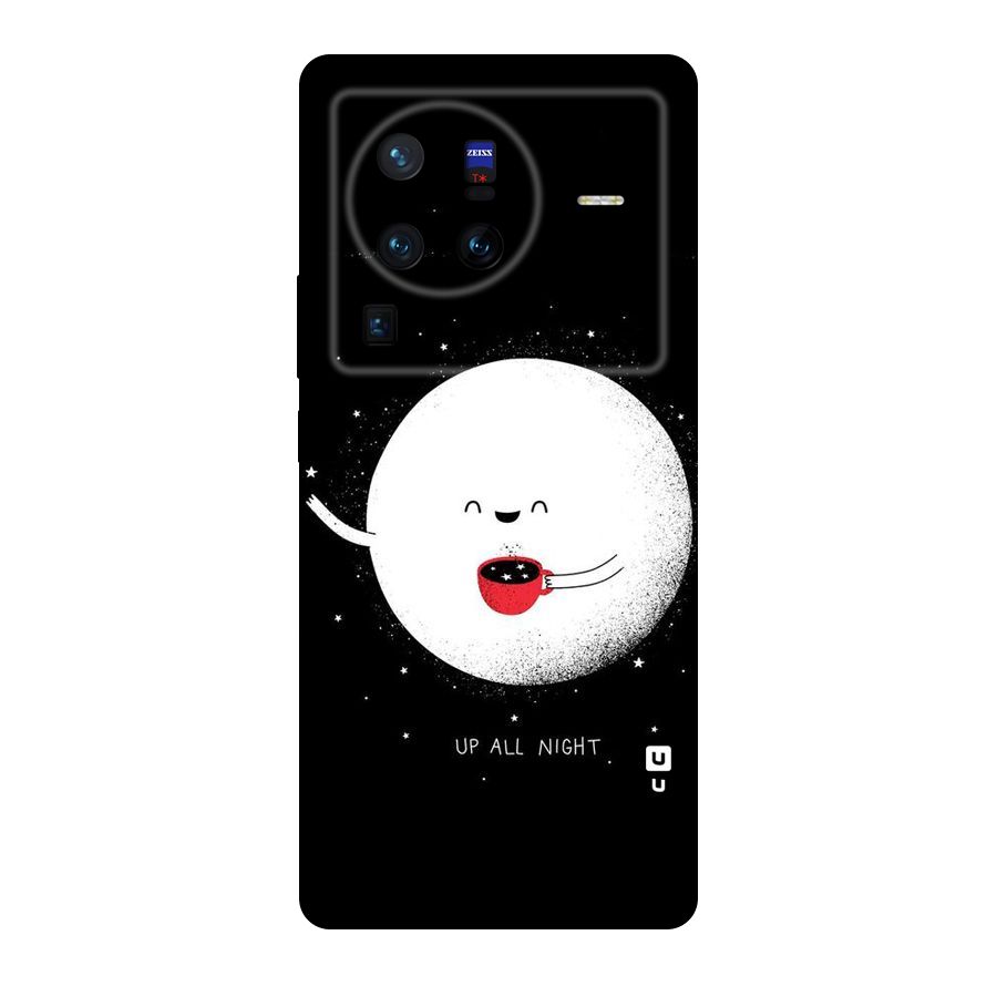 Up All Night Original Polycarbonate Back Case for Vivo X80