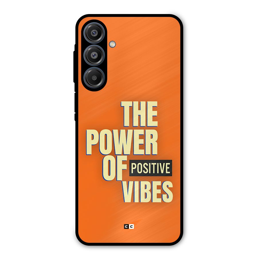 Upbeat Vibes Metal Back Case for Galaxy A16 5G
