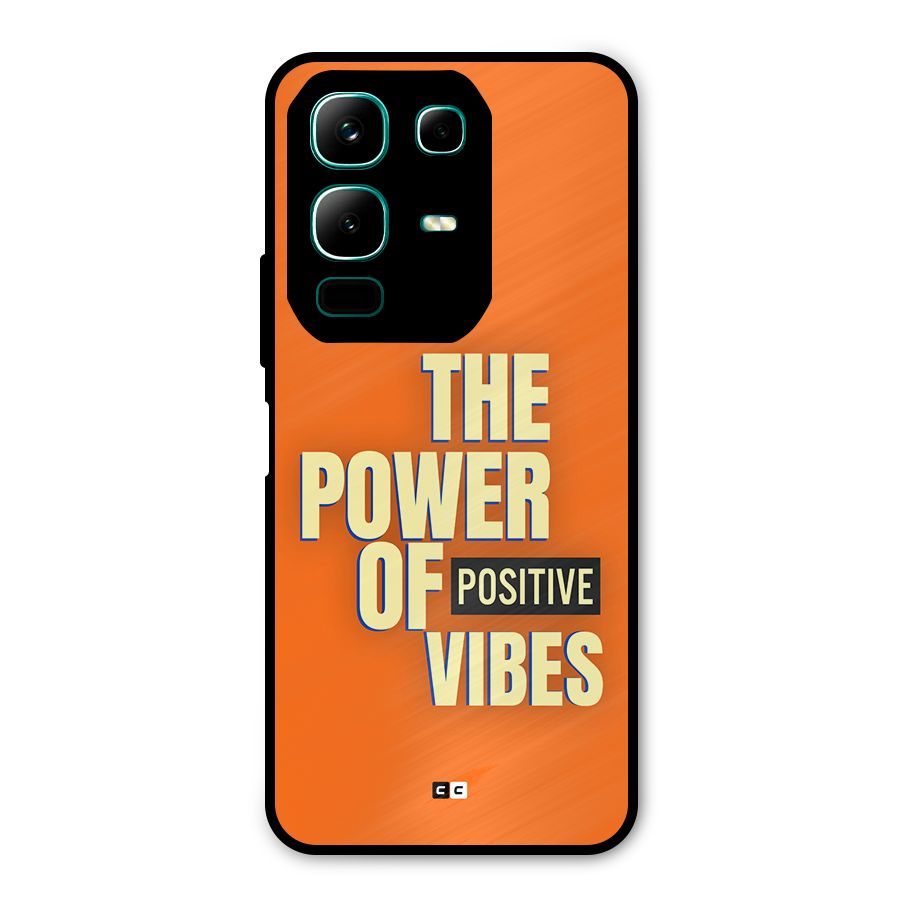 Upbeat Vibes Metal Back Case for Infinix Note 50x