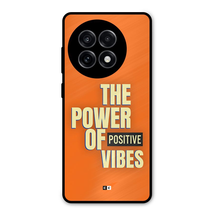 Upbeat Vibes Metal Back Case for OnePlus 13R