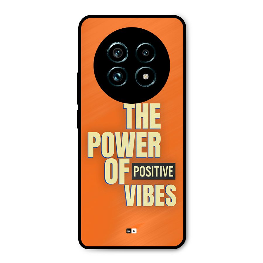 Upbeat Vibes Metal Back Case for Realme 13 Pro Plus