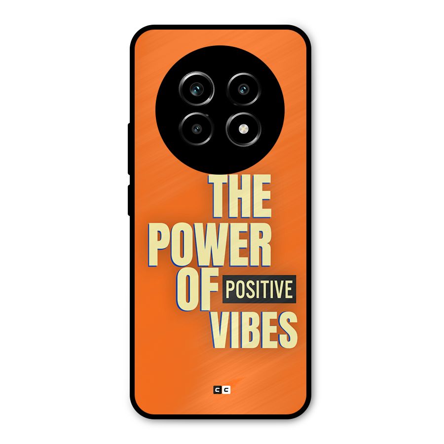 Upbeat Vibes Metal Back Case for Realme 14 Pro Lite