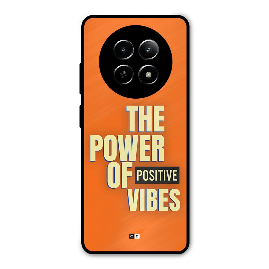Upbeat Vibes Metal Back Case for Realme Narzo N65