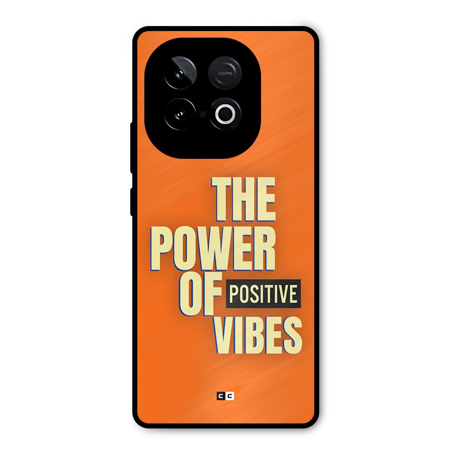 Upbeat Vibes Metal Back Case for iQOO Neo 10