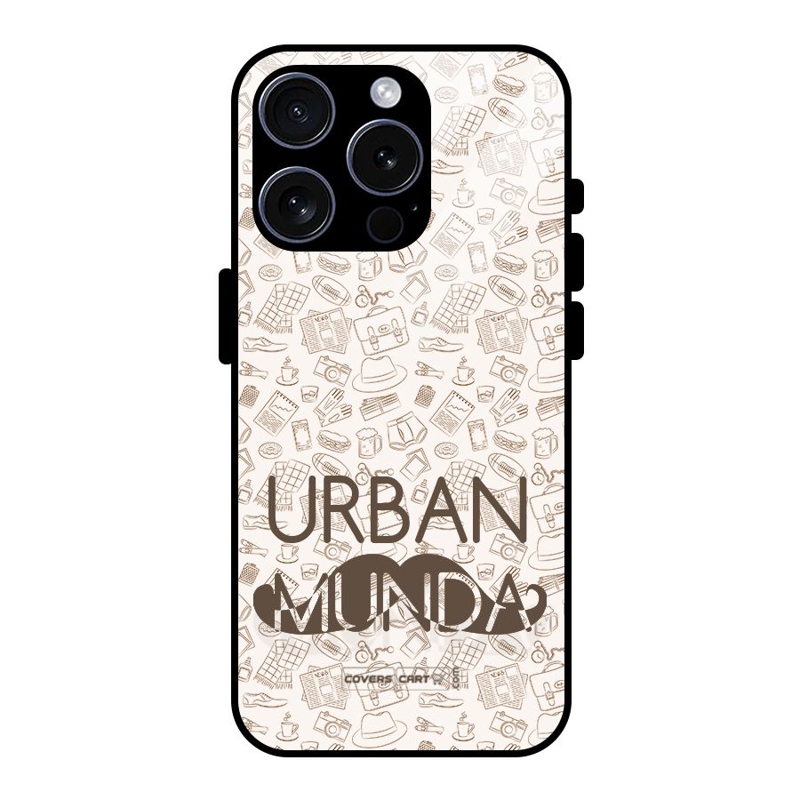Urban Munda Glass Back Case for iPhone 15 Pro