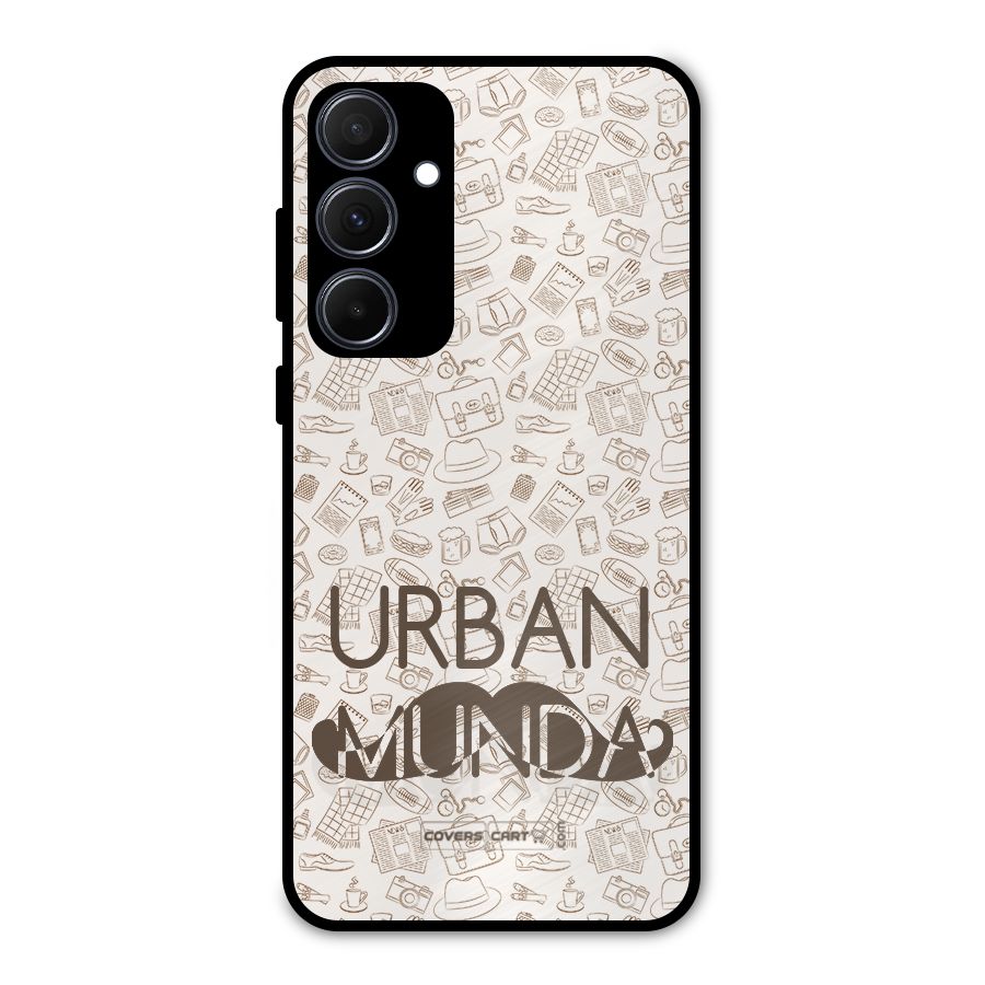 Urban Munda Metal Back Case for Galaxy A35