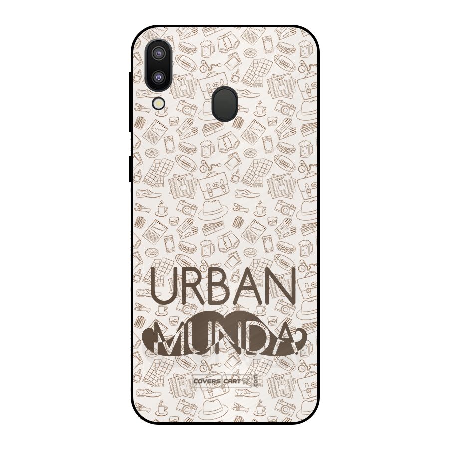 Urban Munda Metal Back Case for Galaxy M20