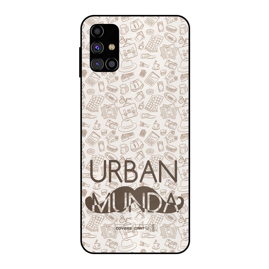Urban Munda Metal Back Case for Galaxy M31s