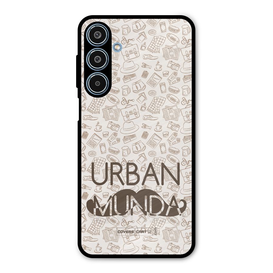 Urban Munda Metal Back Case for Galaxy M35