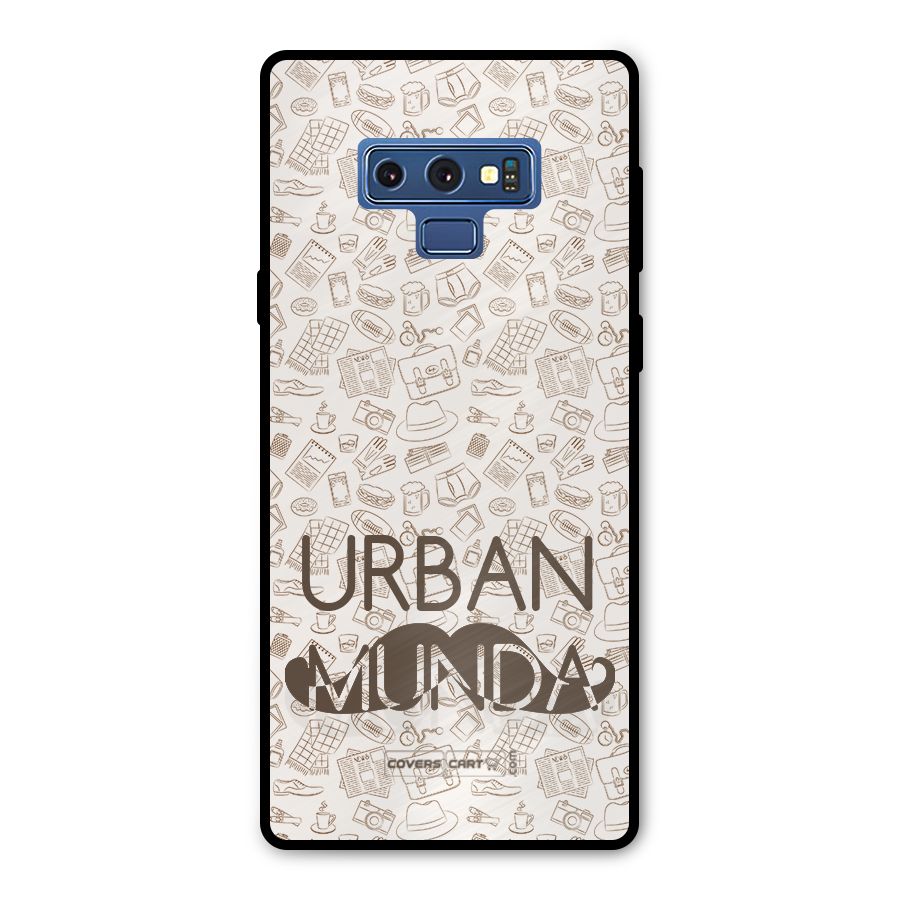 Urban Munda Metal Back Case for Galaxy Note 9