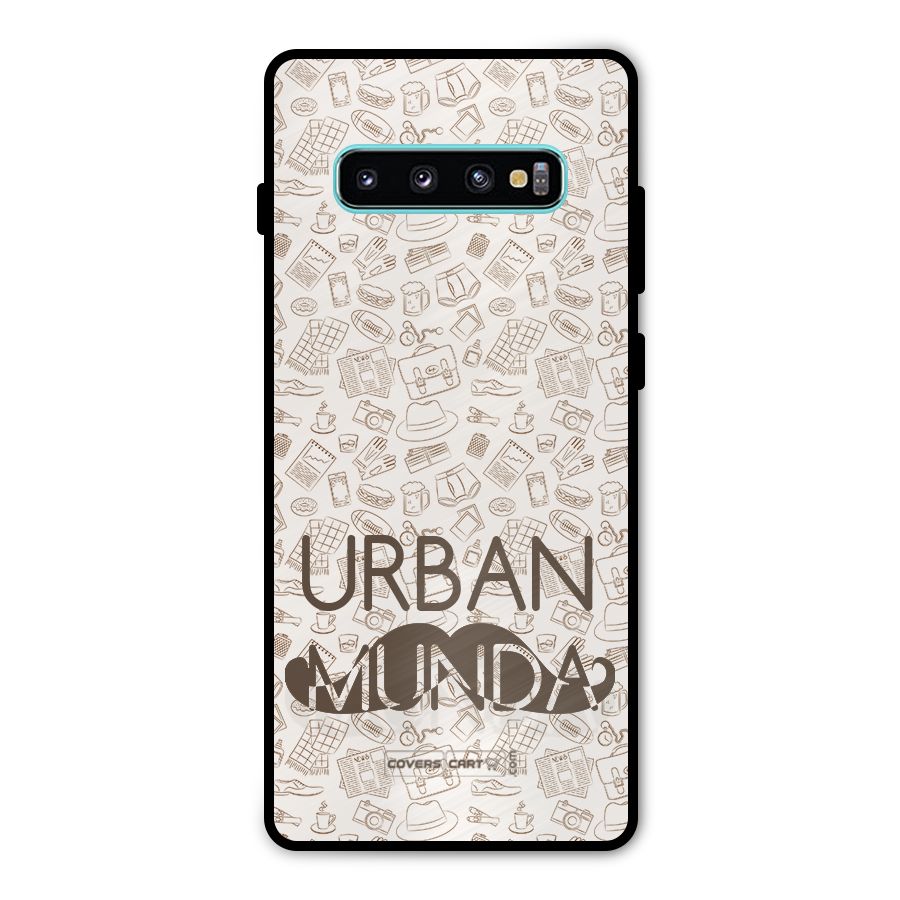 Urban Munda Metal Back Case for Galaxy S10 Plus
