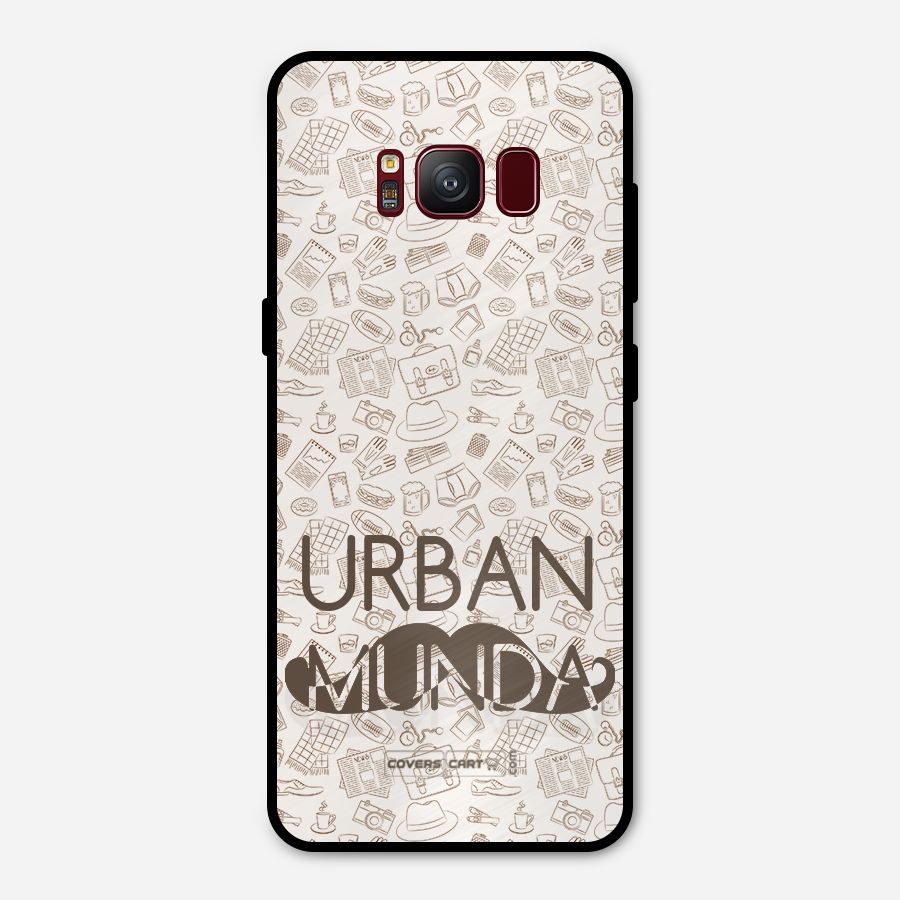 Urban Munda Metal Back Case for Galaxy S8