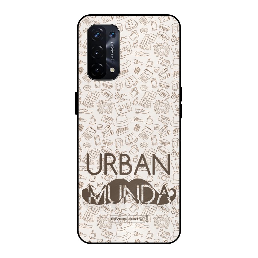 Urban Munda Metal Back Case for Oppo A74 5G
