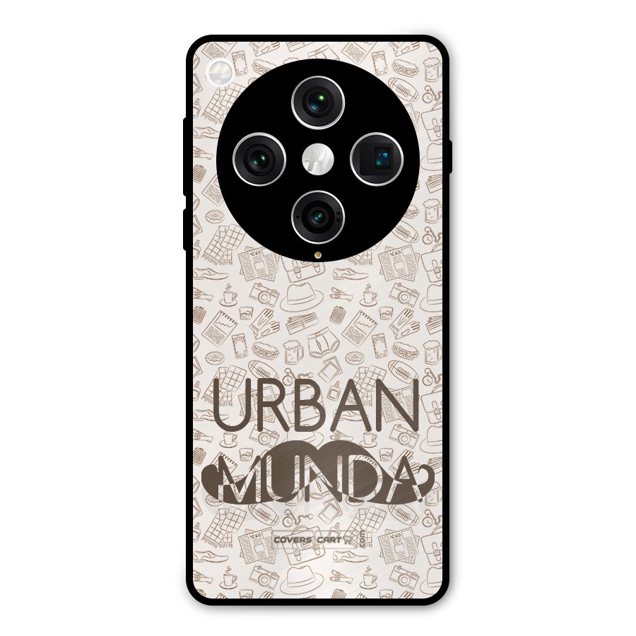 Urban Munda Metal Back Case for Oppo Find X8 Pro