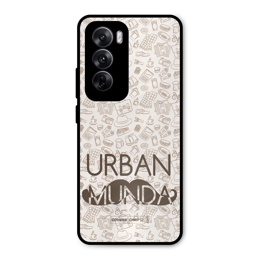Urban Munda Metal Back Case for Oppo Reno12