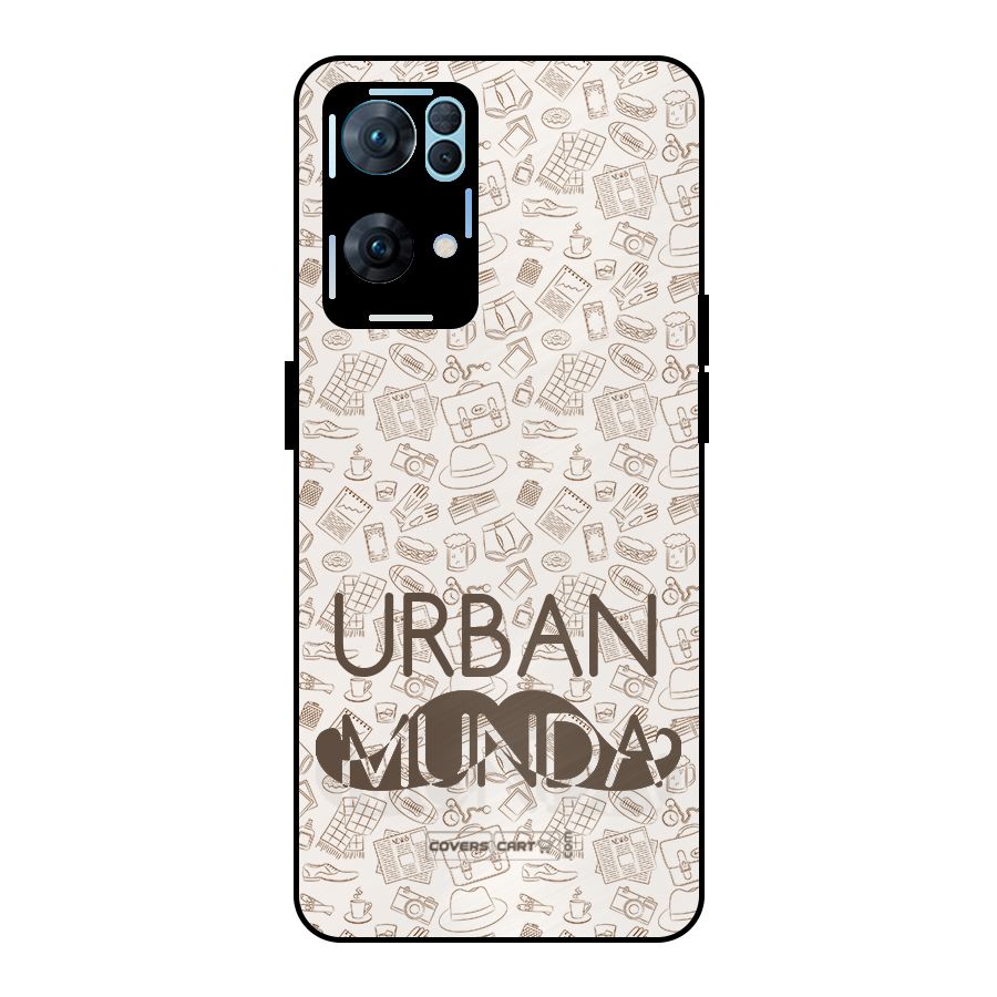 Urban Munda Metal Back Case for Oppo Reno7 Pro 5G