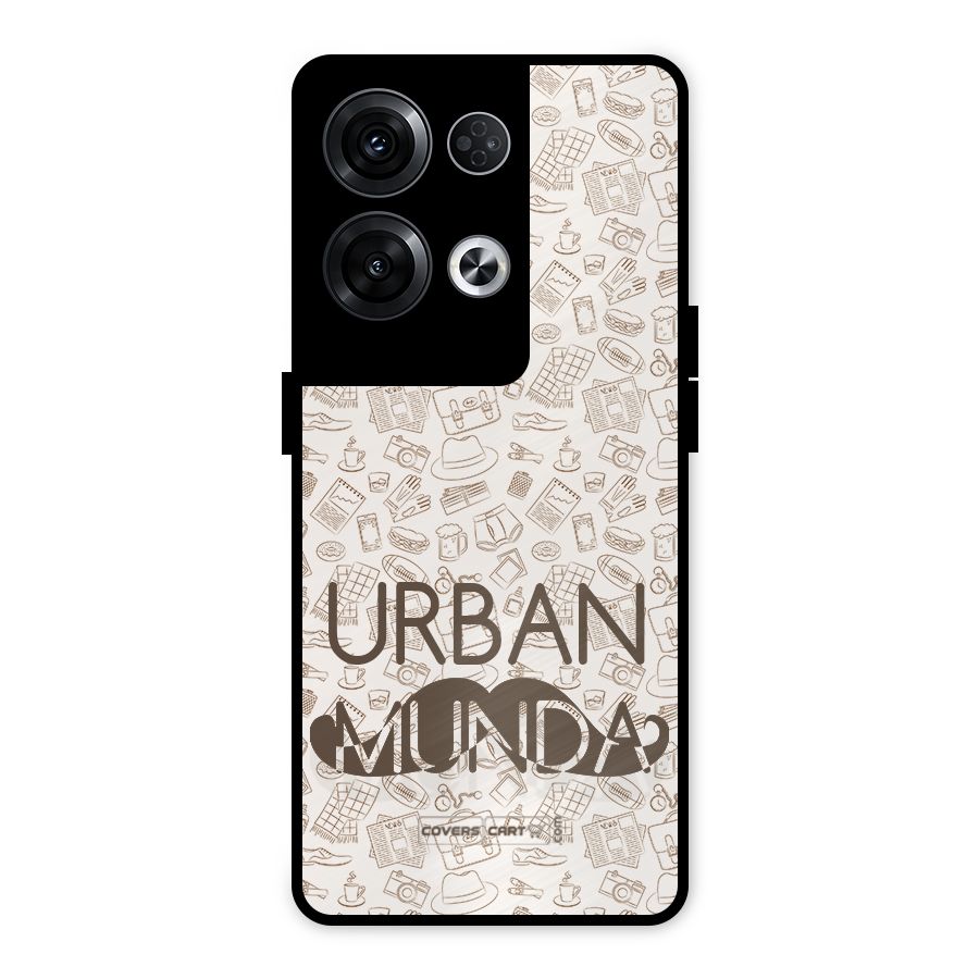 Urban Munda Metal Back Case for Oppo Reno8 Pro 5G