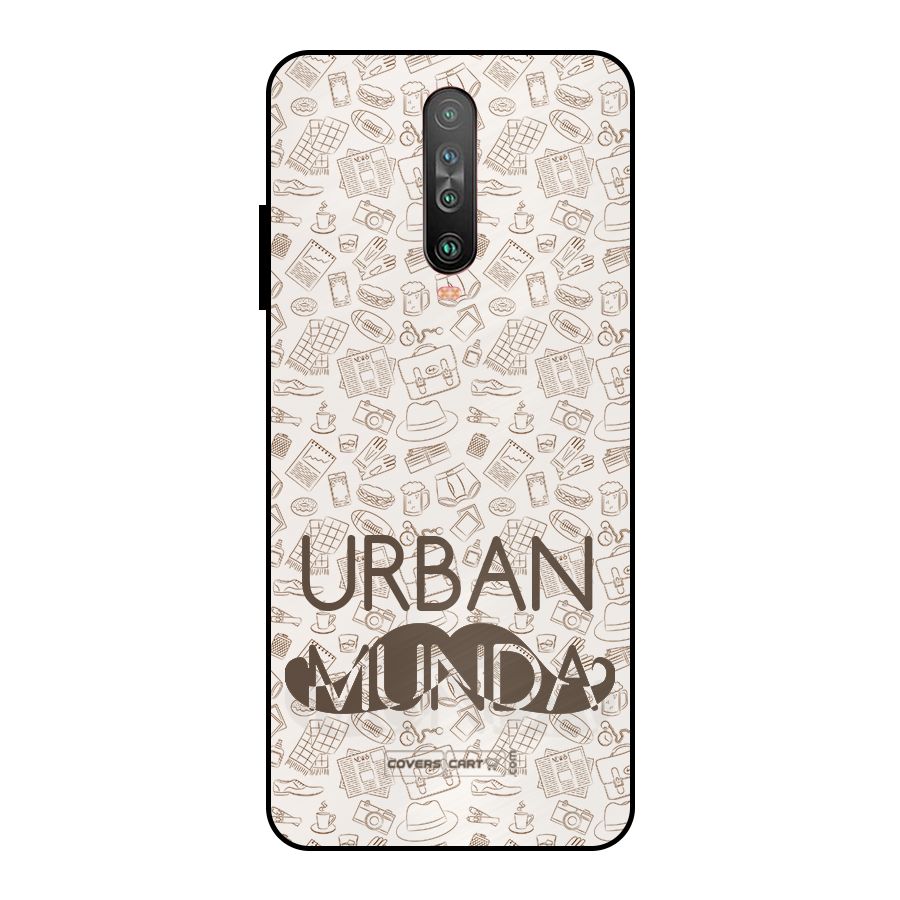 Urban Munda Metal Back Case for Poco X2