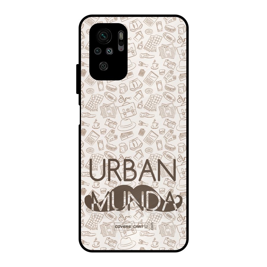 Urban Munda Metal Back Case for Redmi Note 10S