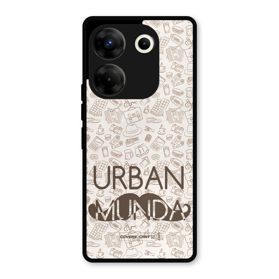 Urban Munda Metal Back Case for Tecno Camon 20 Pro