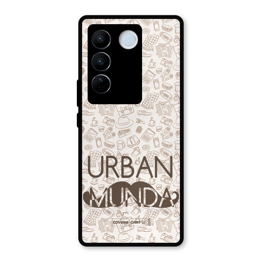 Urban Munda Metal Back Case for Vivo V27 Pro