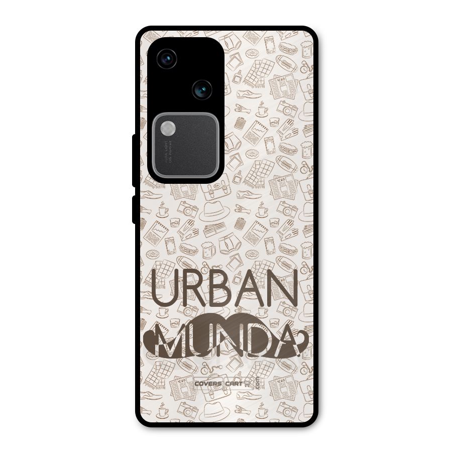 Urban Munda Metal Back Case for Vivo V30 Pro
