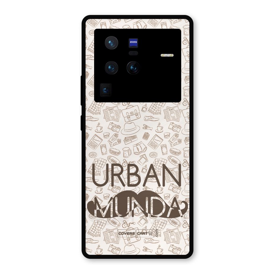 Urban Munda Metal Back Case for Vivo X80 Pro