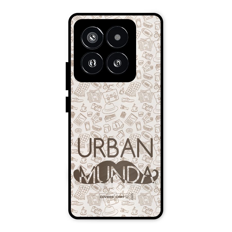 Urban Munda Metal Back Case for Xiaomi 14 Pro