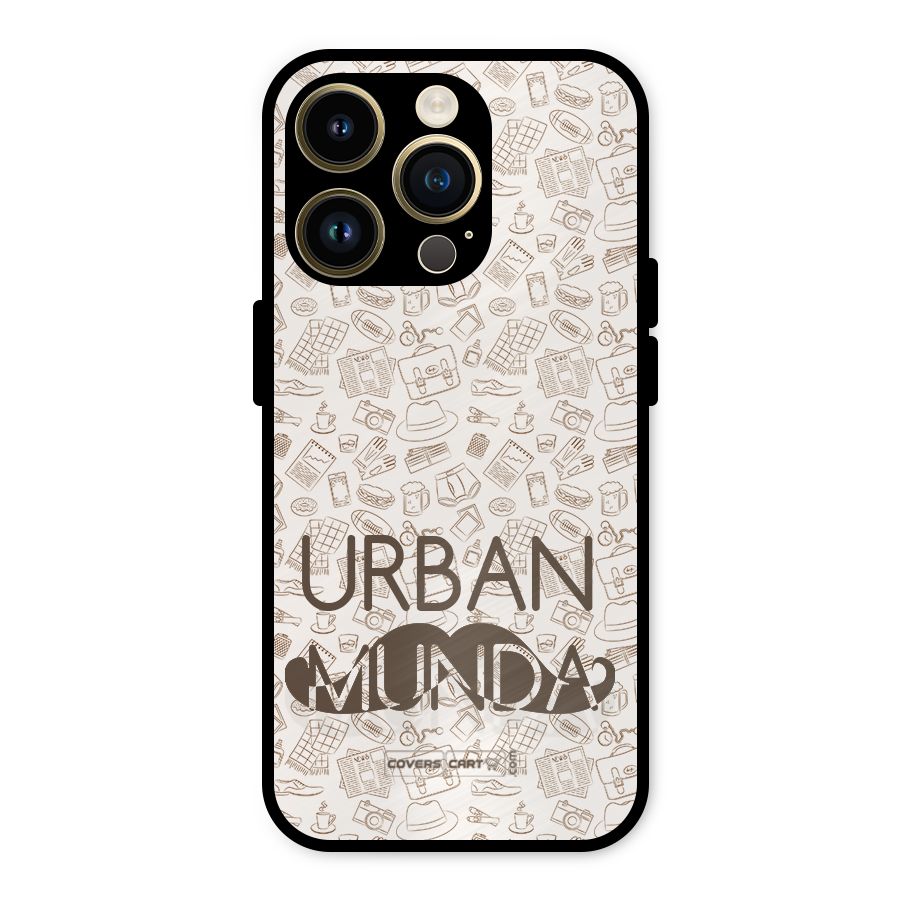 Urban Munda Metal Back Case for iPhone 14 Pro
