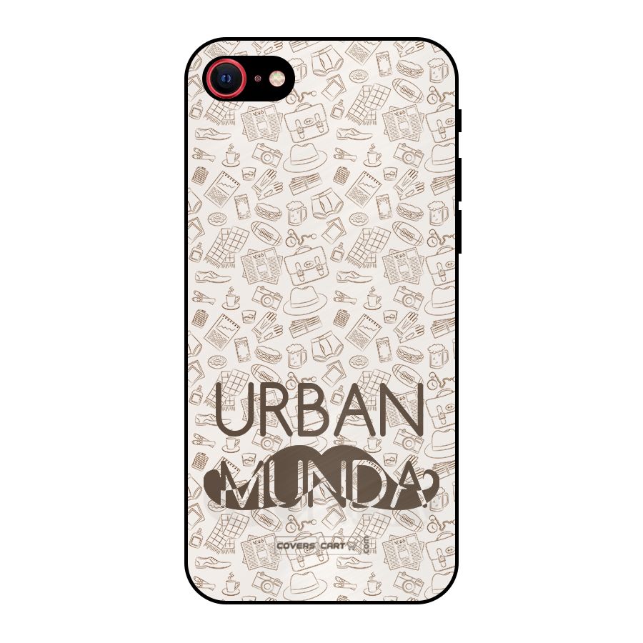 Urban Munda Metal Back Case for iPhone 8