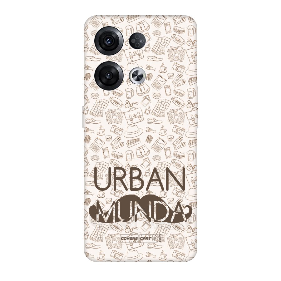 Urban Munda Original Polycarbonate Back Case for Oppo Reno8 Pro 5G