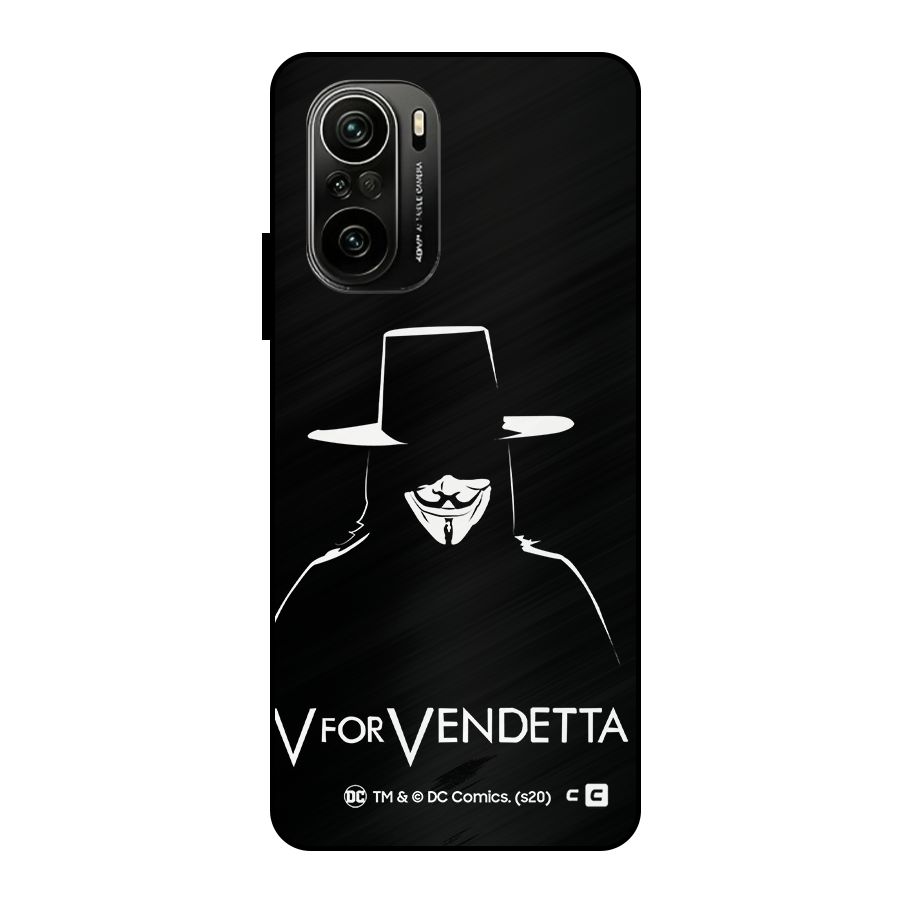 V for Vendetta Minimal Metal Back Case for Mi 11X Pro