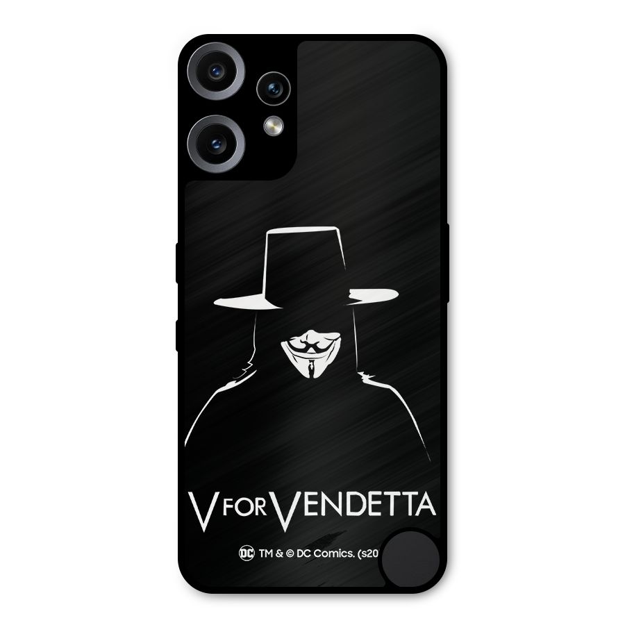 V for Vendetta Minimal Metal Back Case for Nothing CMF Phone 2 Pro