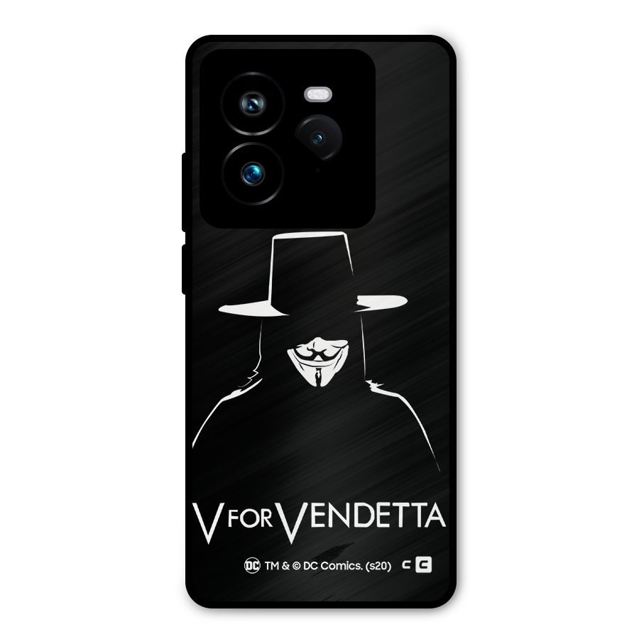 V for Vendetta Minimal Metal Back Case for Realme GT 7 Pro