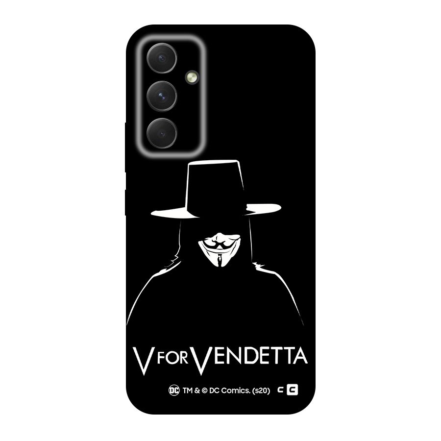 V for Vendetta Minimal Original Polycarbonate Back Case for Galaxy A54