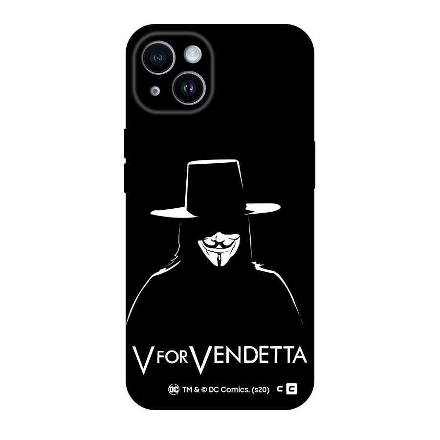V for Vendetta Minimal Original Polycarbonate Back Case for iPhone 14