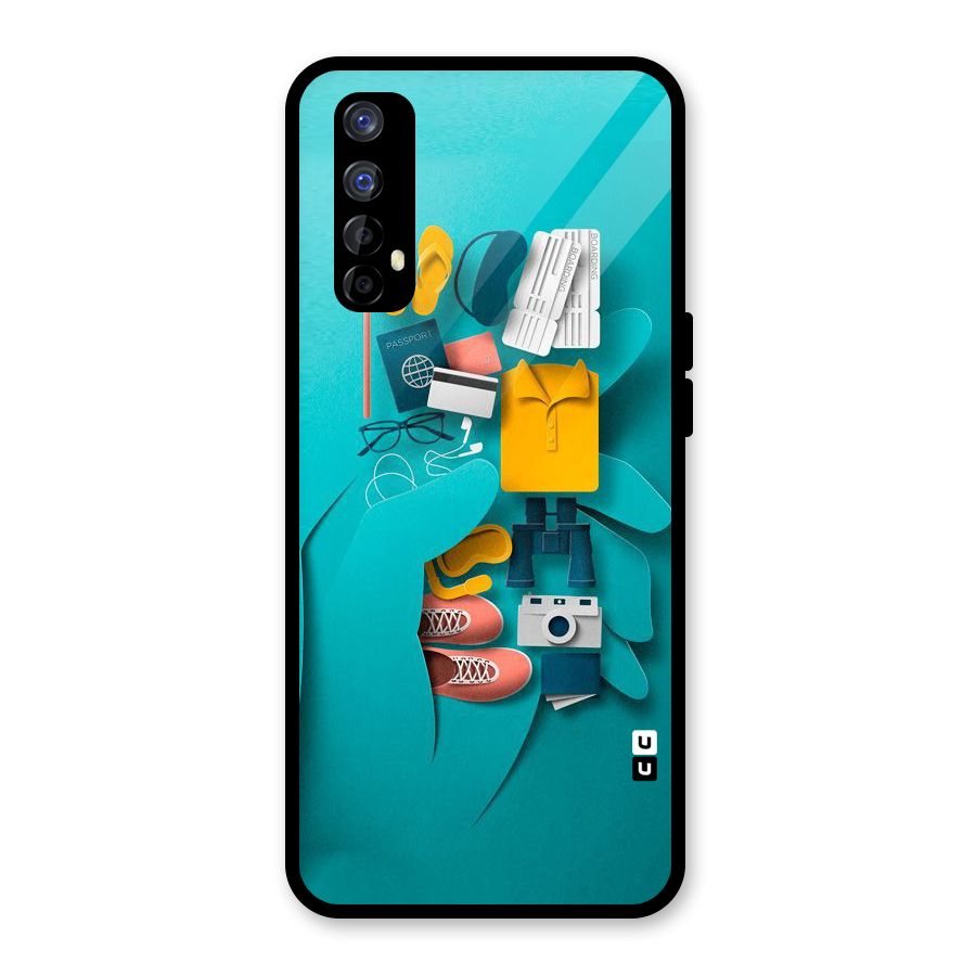 Vacay Vibes Glass Back Case for Realme Narzo 20 Pro