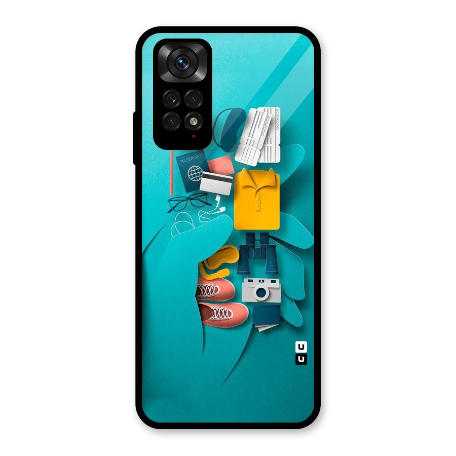 Vacay Vibes Glass Back Case for Redmi Note 11S