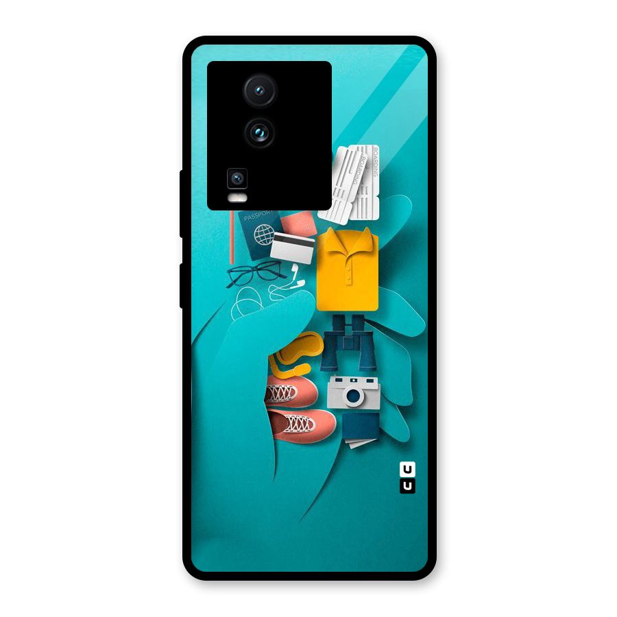 Vacay Vibes Glass Back Case for Vivo iQOO Neo 7 Pro