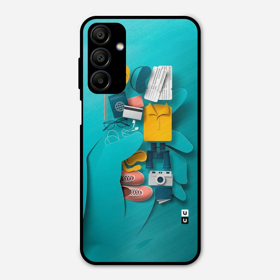 Vacay Vibes Metal Back Case for Galaxy A15 5G