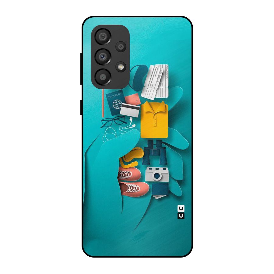 Vacay Vibes Metal Back Case for Galaxy A33 5G