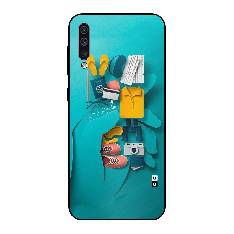 Vacay Vibes Metal Back Case for Galaxy A50s