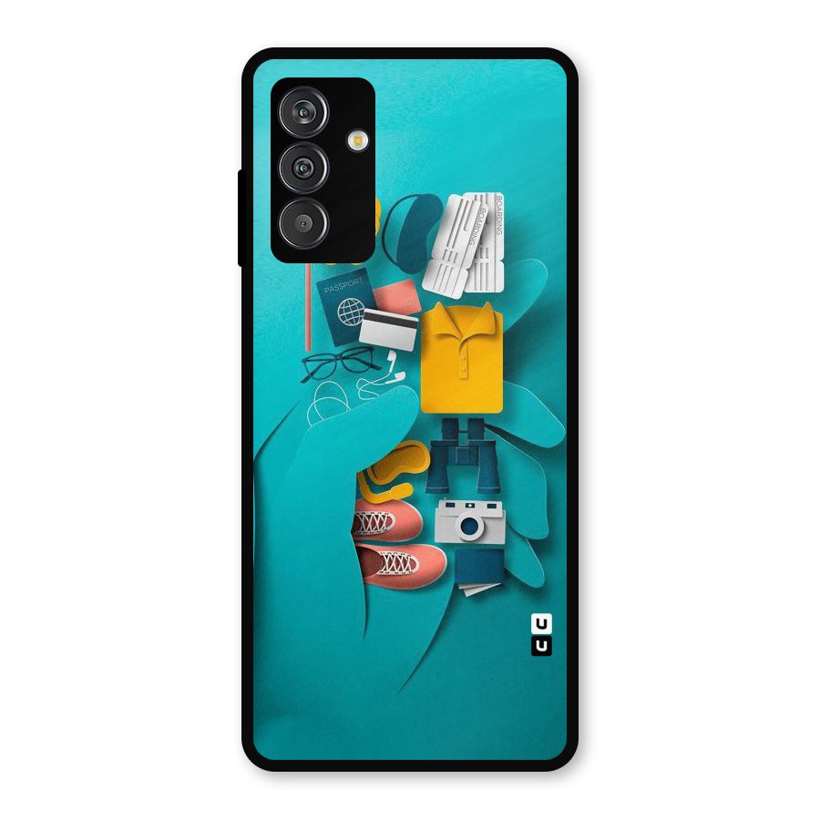 Vacay Vibes Metal Back Case for Galaxy F13