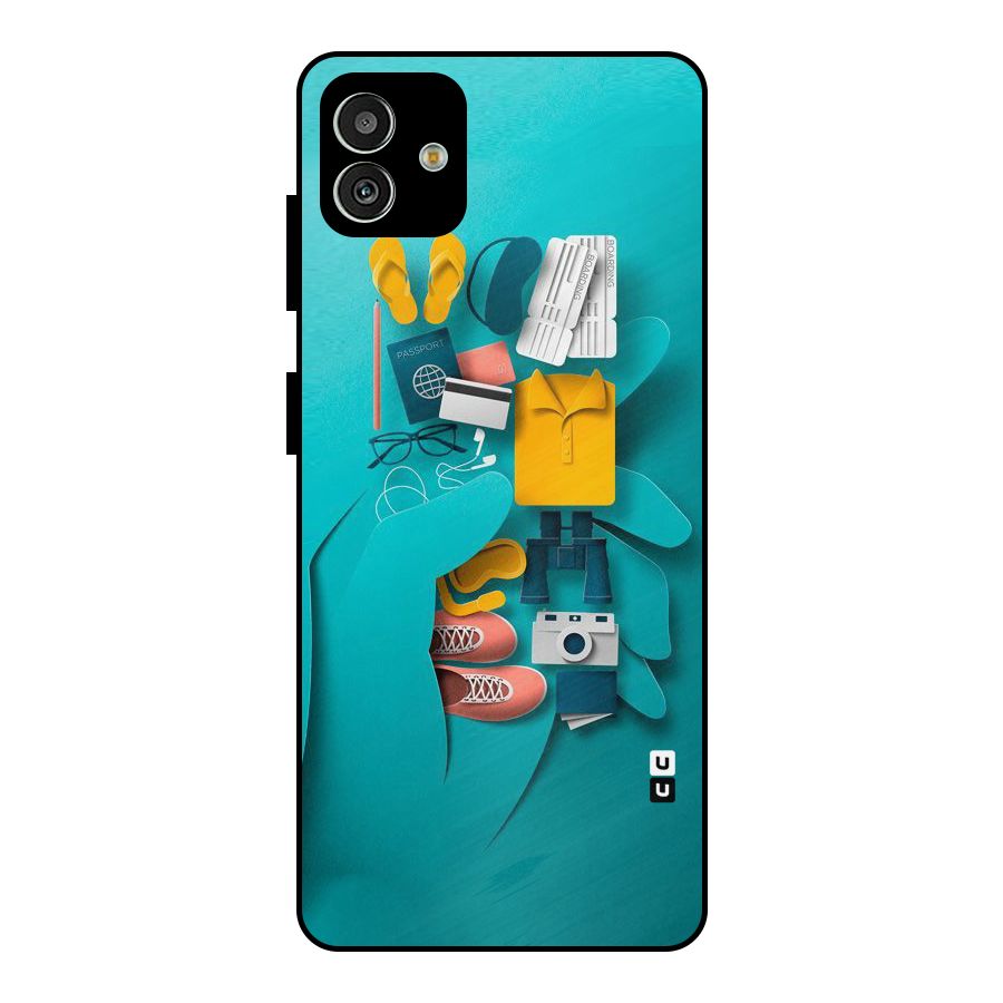 Vacay Vibes Metal Back Case for Galaxy M13 5G
