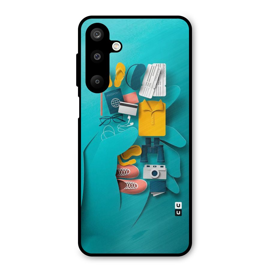 Vacay Vibes Metal Back Case for Galaxy M16