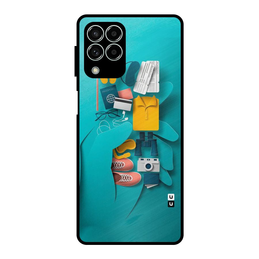 Vacay Vibes Metal Back Case for Galaxy M33